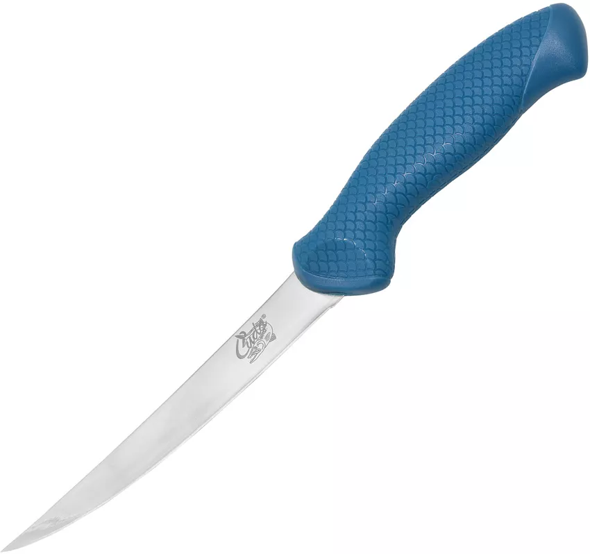 AquaTuff 6-Inch Curved Boning Knife – Blue