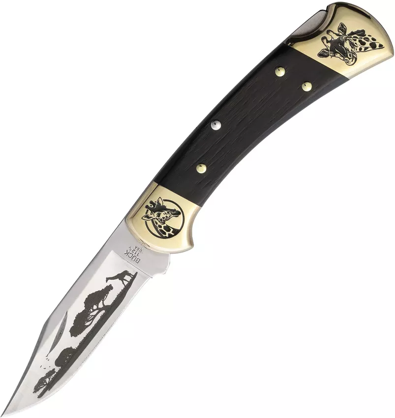 Custom Buck 112 Lockback Giraf