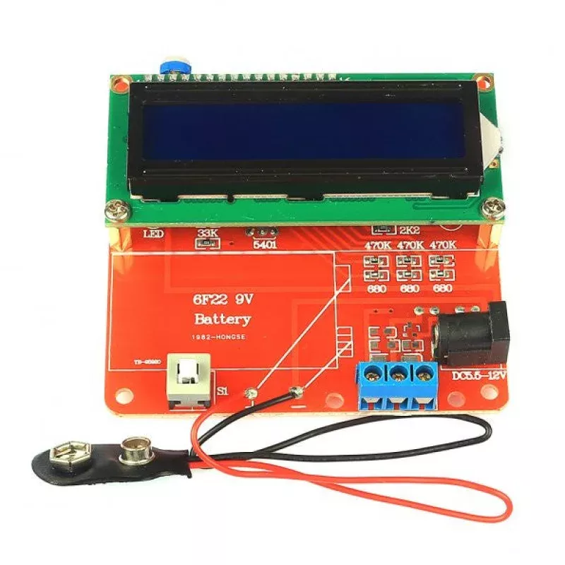 [Discontinued] SainSmart M8 Transistor Tester Diode Triode Capacitance ESR LC Meter MOS/PNP/NPN Soldered