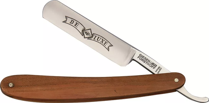 Straight Razor Plum Wood