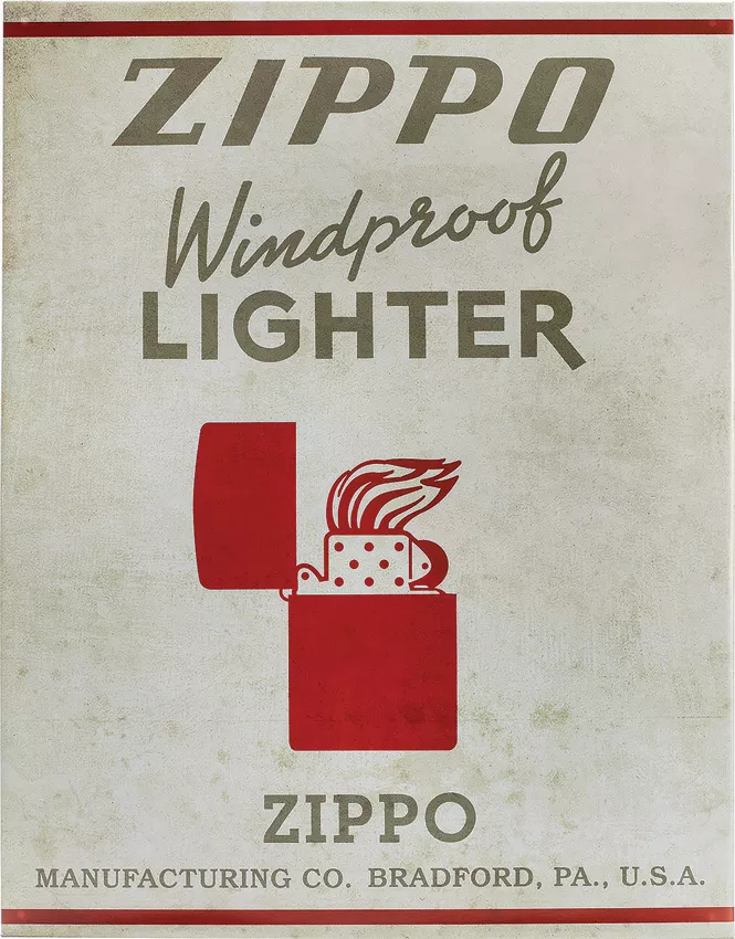 Tin Sign