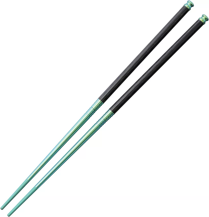 Titanium Chopsticks Green